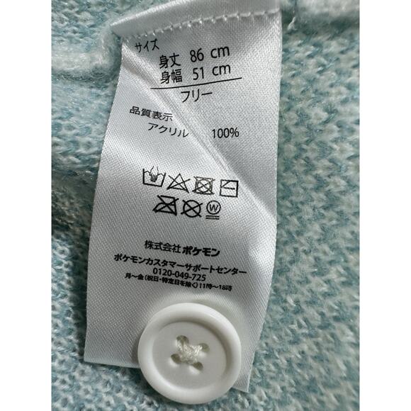 Pokémon Sweater Cardigan One Size - Picture 8 of 8